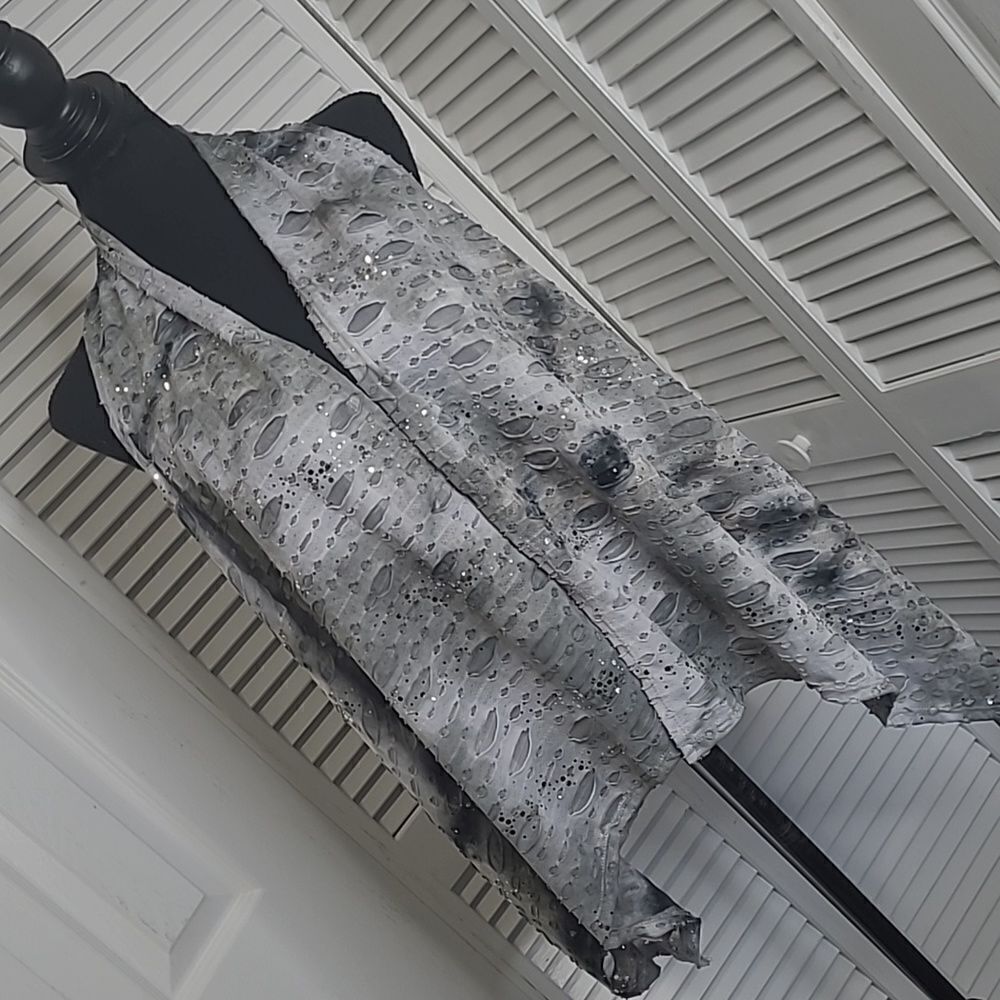 New Directions XL sequined asymmetrical vest
